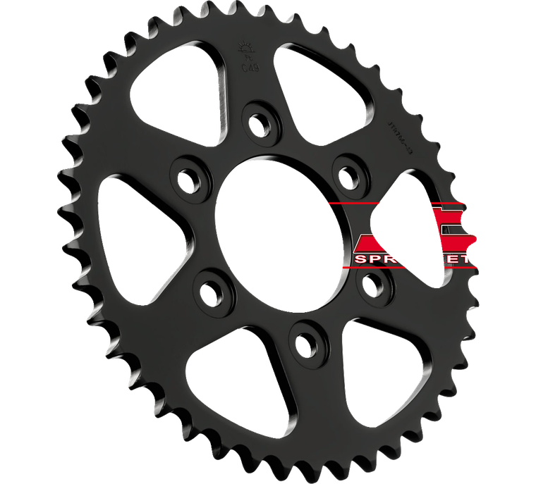 Jt Sprockets - Rear Sprocket - 43 Tooth - Multistrada - Steel Rear Sprocket - JTR766.43