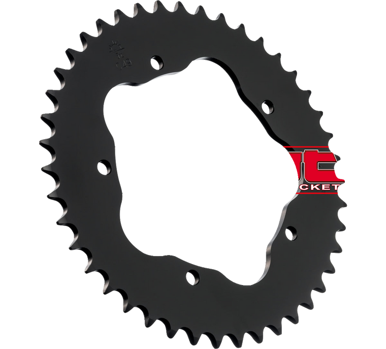 Jt Sprockets - Rear Sprocket - 43 Tooth - Hypermotard - Steel Rear Sprocket - JTR751.43