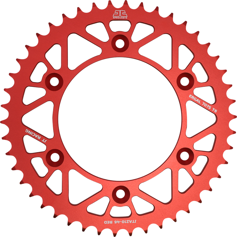 Jt Sprockets - Rear Sprocket - Honda - Red - 52 Tooth - Rear Sprocket - JTA210.52RED