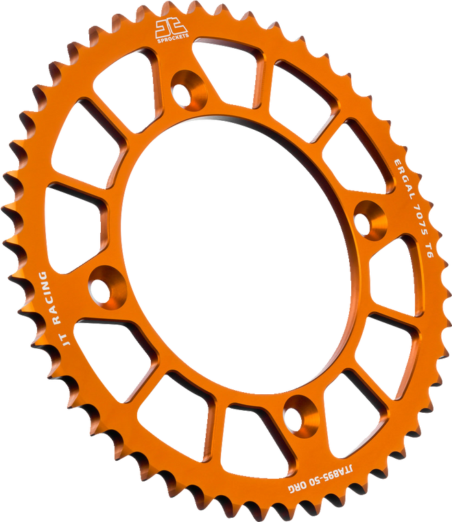 Jt Sprockets - Rear Sprocket - Orange - 50 Tooth - KTM - Rear Sprocket - JTA895.50ORG