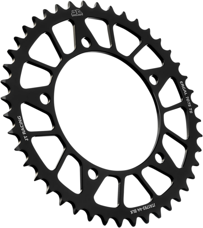 Jt Sprockets - Rear Sprocket - Suzuki - Black - 44 Tooth - RaceLite Aluminum Rear Sprocket - JTA1793.44BLK