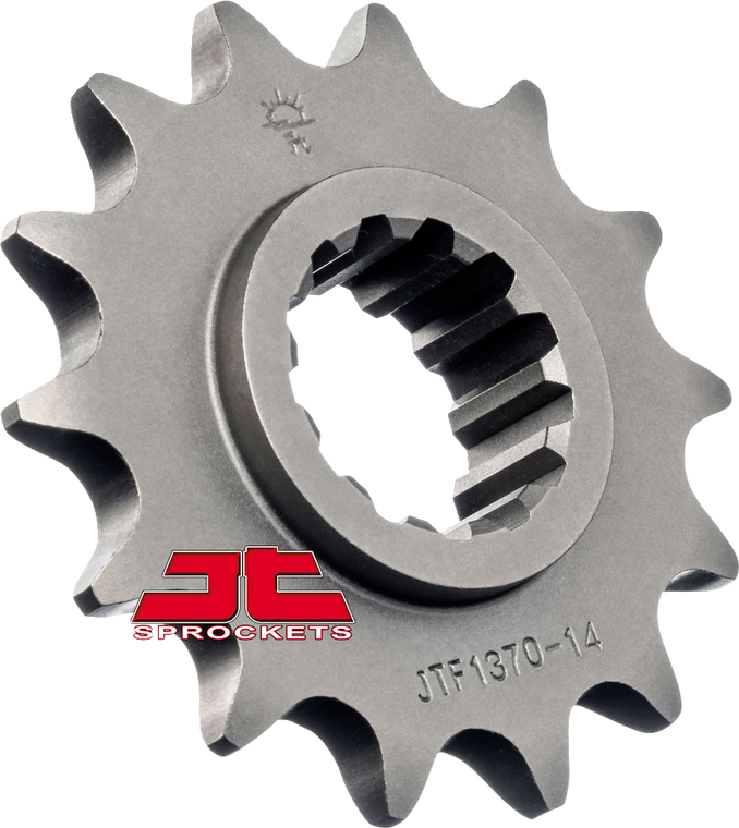Jt Sprockets - Countershaft Sprocket - 14 Tooth - Honda - Countershaft Front Sprocket - JTF1370.14