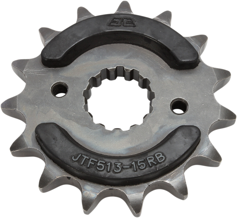 Jt Sprockets - Sprocket - Front - Kawasaki/Suzuki/Yamaha - 15-Tooth - Sprocket - JTF513.15RB