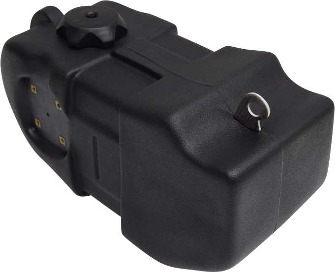 Ims Products Inc. - Gas Tank - Black - Honda - Large Capacity Gas Tank - 122224-BK1
