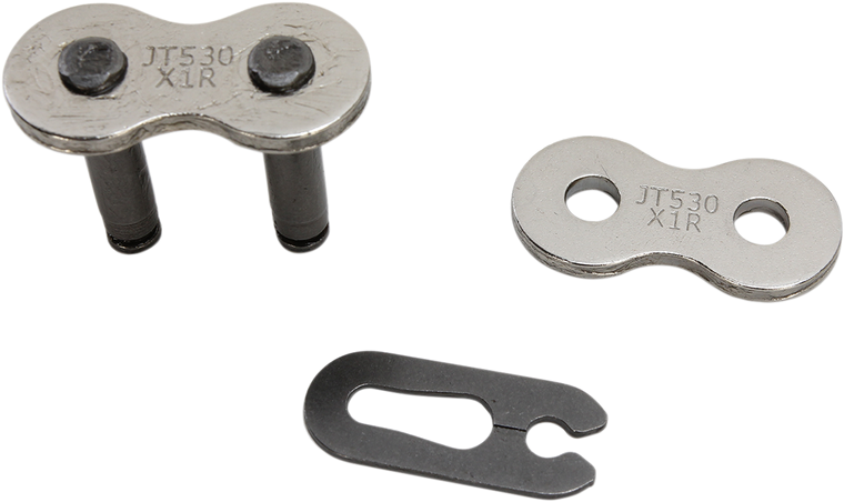 Jt Chains - 530 X1R - Replacement Master Link - Clip - Nickel - 530 X1R Master Link - JTC530X1RNNSL