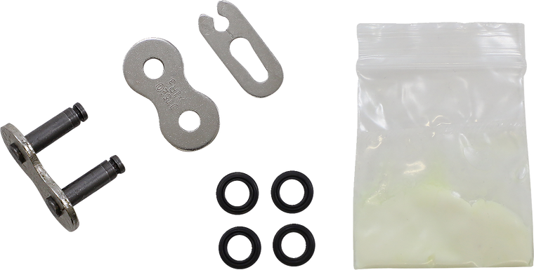 Jt Chains - X1R3 520 - Nickel - Clip Connecting Link - 520 X1R3 Clip Connecting Link - JTC520X1R3NNSL