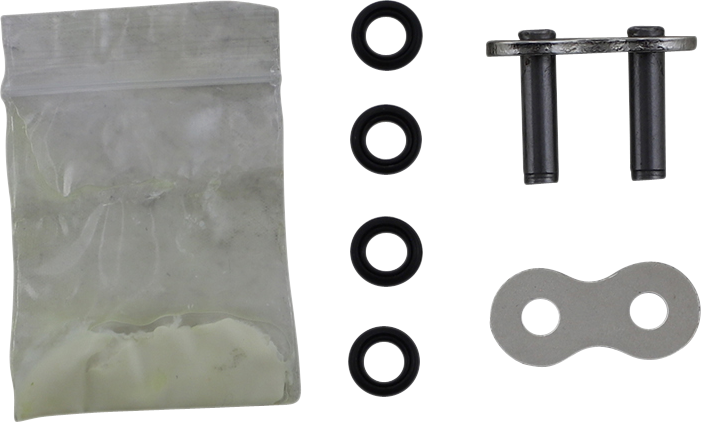 Jt Chains - 525 X1R3 - Nickel - Rivet Connecting Link - 525 X1R3 Rivet Connecting Link - JTC525X1R3NNRL