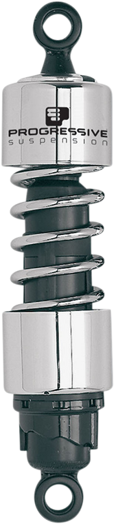Progressive Suspension - 412 Series Shock - 12.5" - Standard/Heavy Duty - Black - 412 Series Shocks  Chrome - 412-4205C