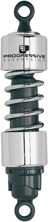 Progressive Suspension - Shocks - 412 Cruiser Series - Chrome - 11.5" - Standard - 412 Series Cruiser Shocks  Standard/Heavy Duty - 412-4230C