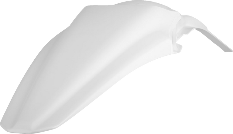 Polisport - Fender - Rear - White - KXF 250/450 - Rear Fender For Kawasaki - 8579100002