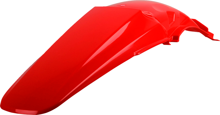 Polisport - Fender - Rear - Red - CR 125R/250R - Rear Fender For Honda - 8560600003