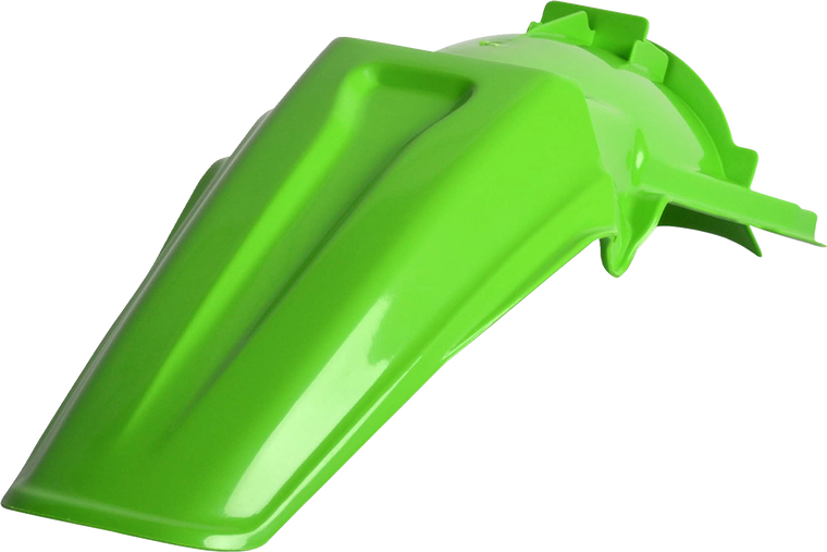 Polisport - Fender - Rear - OEM Green - KX 125/250 - Rear Fender For Kawasaki - 8595000001
