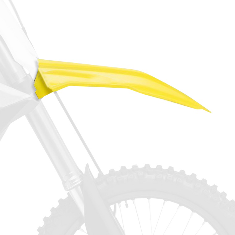 Polisport - Fender - Front - OEM Yellow - RMZ 450 - Front Fender - 8554400001