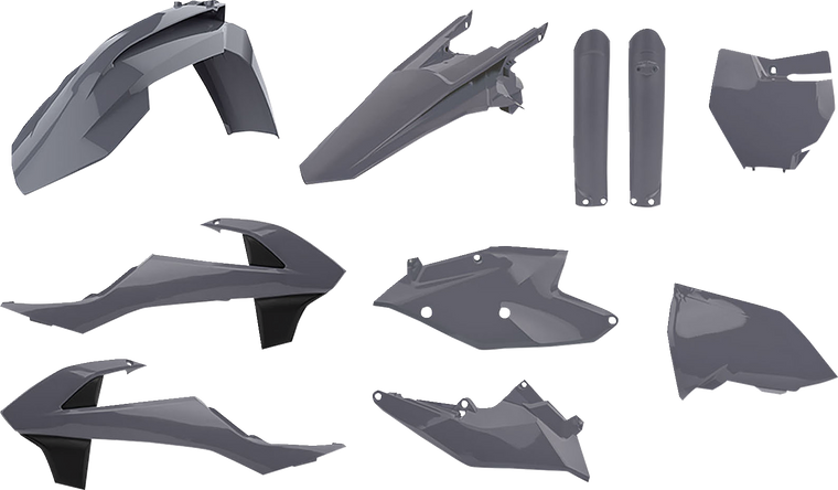 Polisport - Body Kit - Gray - SX/SX-F/XC-F - Body Kit For KTM - 90825