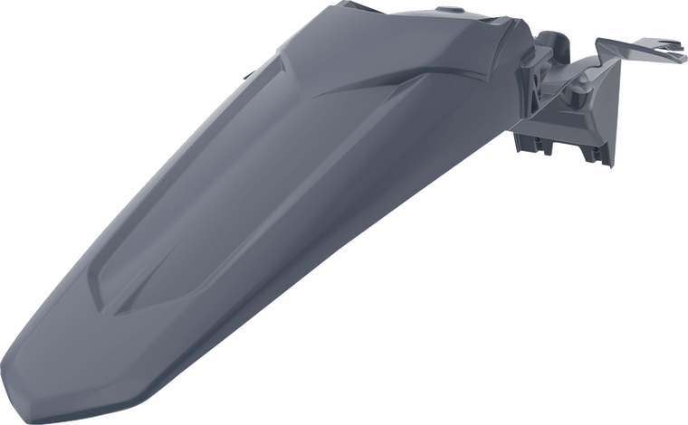 Polisport - Fender - Rear - Gray - YZ 450F - Rear Fender For Yamaha - 8574900006