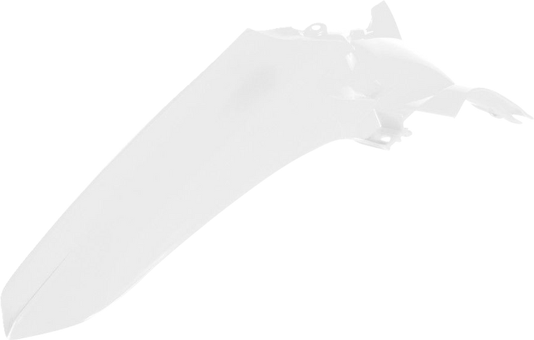 Polisport - Fender - Rear - White - YZ 125/250 - Rear Fender For Yamaha - 8596500002