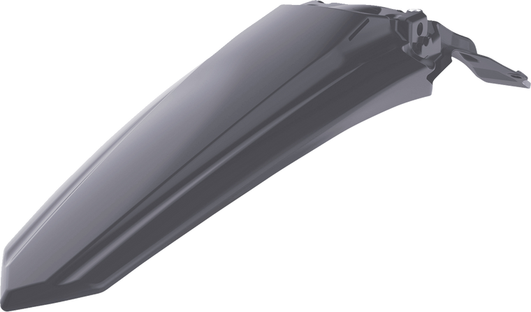 Polisport - Fender - Rear - Gray - KX 450F - Rear Fender For Kawasaki - 8596100004