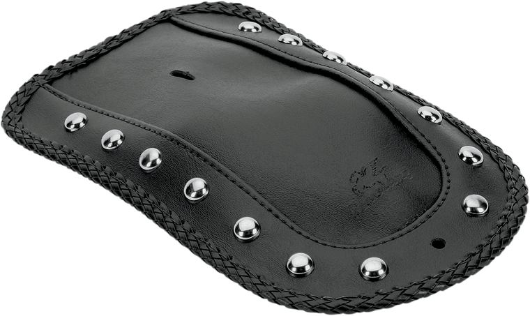 Mustang - Fender Bib - Studded Chrome - Solo Seat - Fender Bib for Solo Seat  Studded - 78105