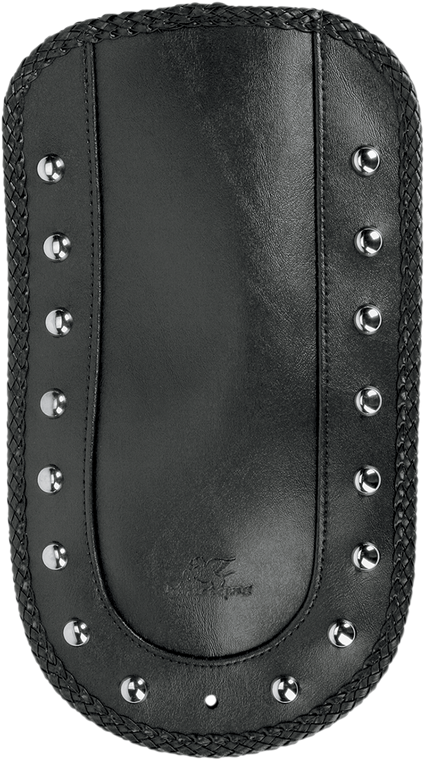 Mustang - Fender Bib - Studded Chrome - Solo Seat - Fender Bib for Solo Seat  Studded - 78118