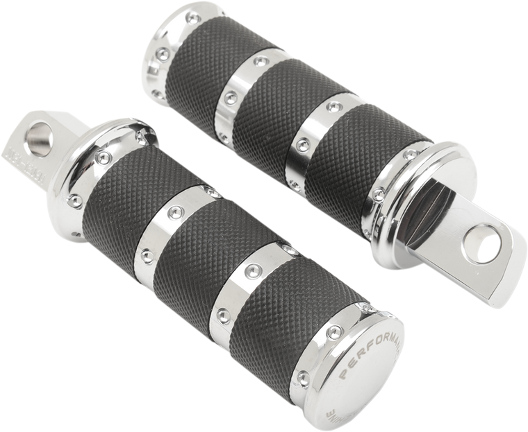 Performance Machine - Footpegs - Chrome - XLS - XLS Foot Pegs - 0035-1161-CH