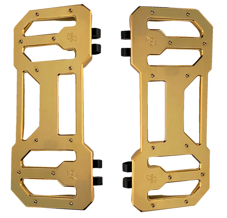 Pro-One Performance - Floorboards - Gold Titanium Nitride Coated - Pro Board Floorboards - 500770TIN Pro-One Performance - Floorboards - Gold Titanium Nitride Coated - Pro Board Floorboards - 500770TIN