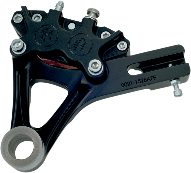 Performance Machine - 4-Piston Caliper - Rear - Black Ops - 08-17 FXD - Caliper Kit - 1259-0052-SMB