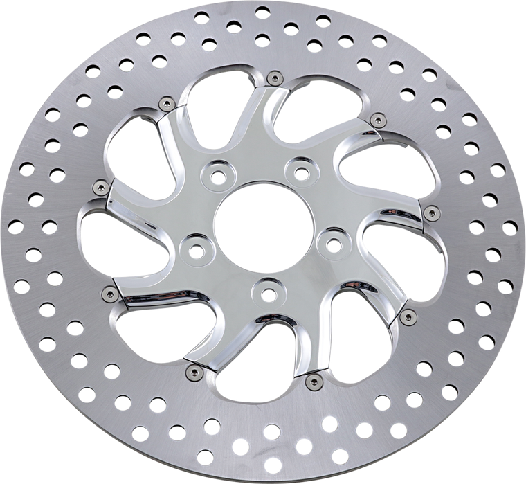 Performance Machine - Brake Rotor - 11.8" - Torque - Chrome - Two-Piece Brake Rotor - 01331800TORLSCH
