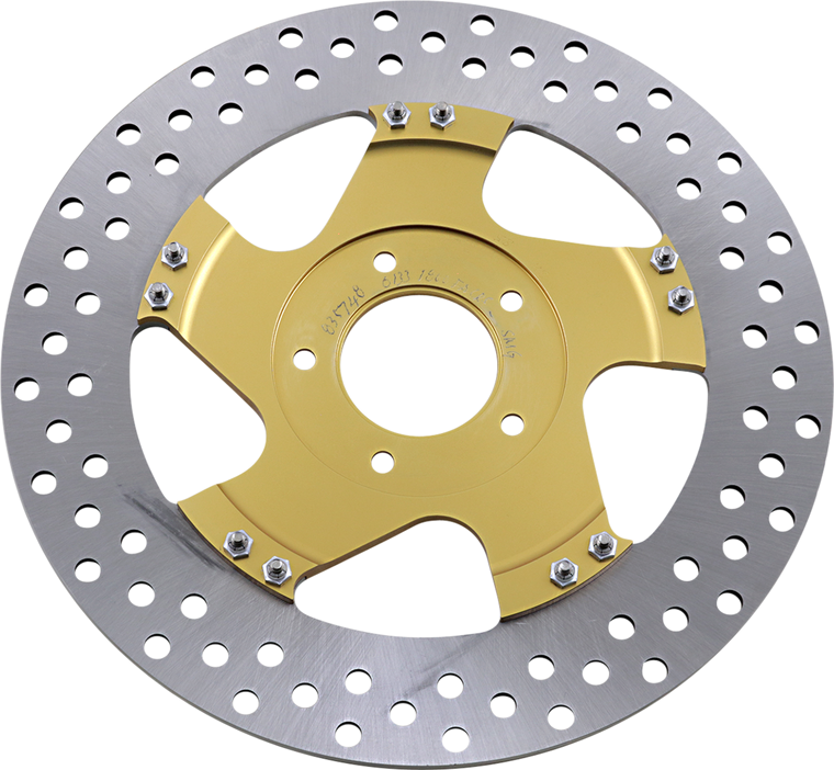Performance Machine - Gold Ops Rotor - 11.8" - Front Right - Two-Piece Brake Rotor - 01331800FACRSMG