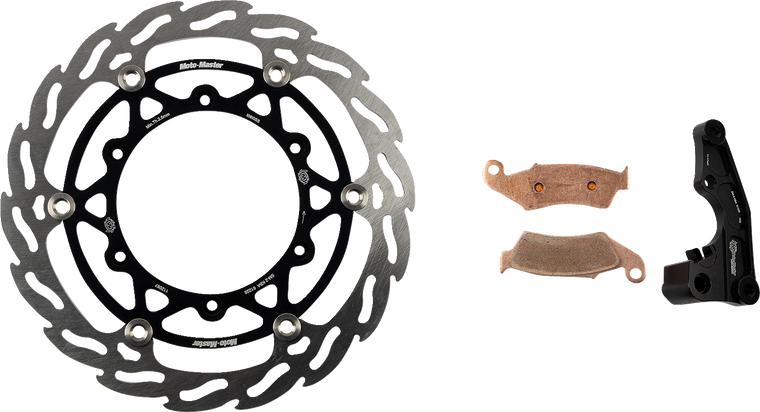 Moto-master - Brake Rotor Kit - Flame Series - 270mm - Flame Series Brake Rotor Kit - 310027-PU Moto-master - Brake Rotor Kit - Flame Series - 270mm - Flame Series Brake Rotor Kit - 310027-PU