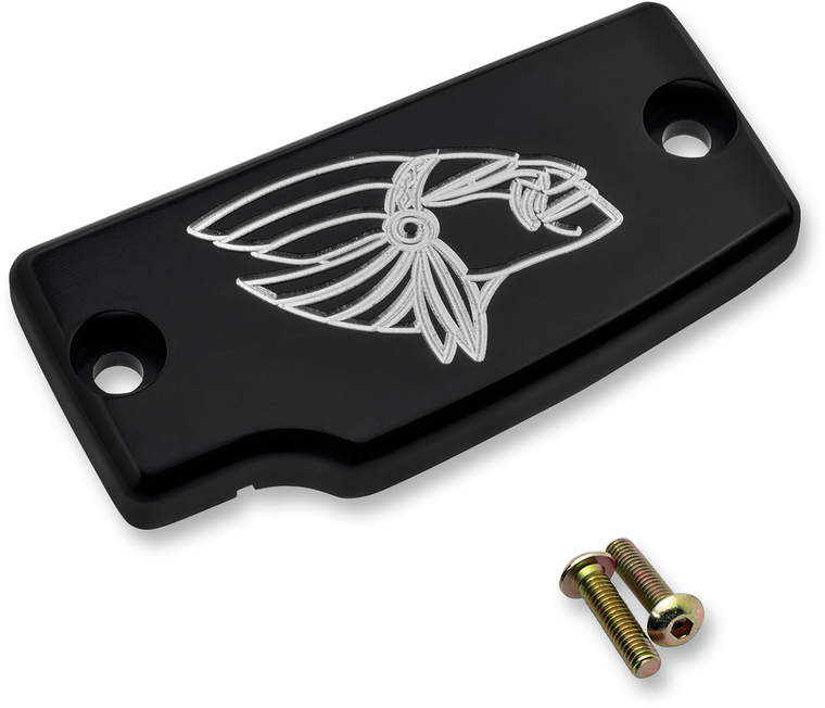Joker Machine - Rear Master Cylinder - Warrior - Black - Rear Master Cylinder Cover - 30-392-2