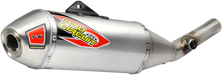Pro Circuit - T-6 Muffler - KX250F '17-'19 - T-6 Slip-On Silencer - 0121725A