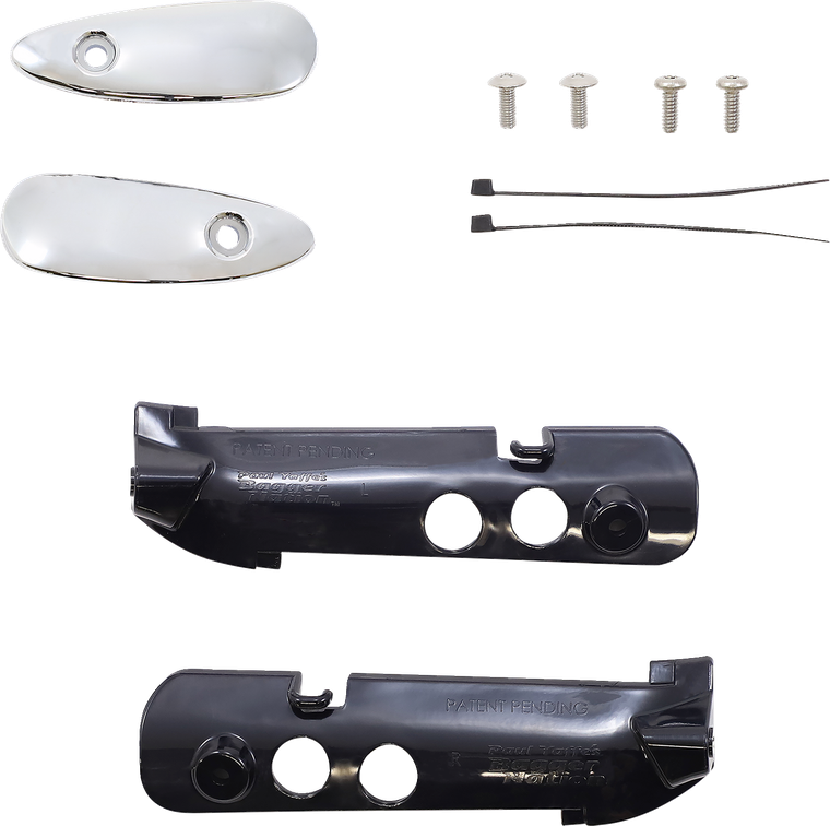 Paul Yaffe Bagger Nation - Turn Signal Eliminator - Chrome - Road Glide - Turn Signal Eliminator - TSE-15L-C