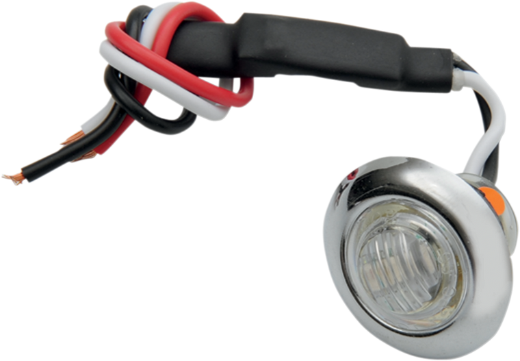 Pro-One Performance - Mini Marker Light - Dual Function - Amber LED - Clear Lens - Dual-Function Mini Marker Light - 402220