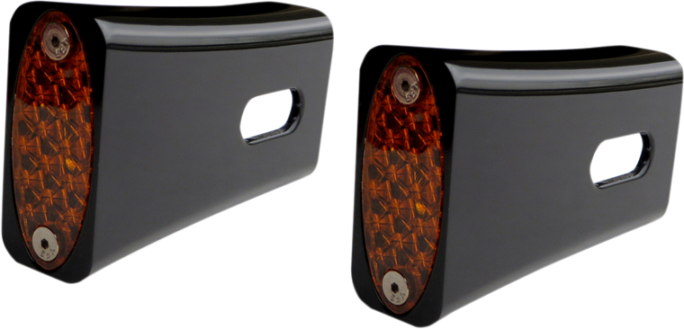 Pro-One Performance - Strut LED Marker Light - Black/Amber - Fender Strut LED Marker Lights - 909108B