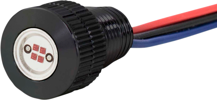 Paul Yaffe Bagger Nation - Lightning Boltz - Black/Amber - Daytime Lightning BoltZ Running Lights - BOLTS-AMB-B