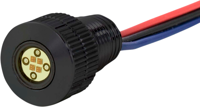 Paul Yaffe Bagger Nation - Lightning Boltz - Black/White - Daytime Lightning BoltZ Running Lights - BOLTS-DRL-B