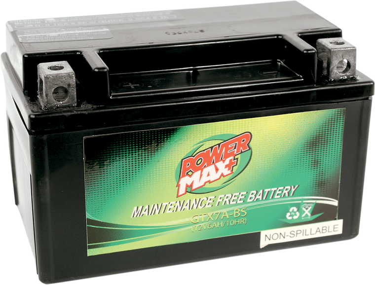 Power Max - Battery - GTX7A-BS - Maintenance-Free Battery - GTX7A-BS Power Max - Battery - GTX7A-BS - Maintenance-Free Battery - GTX7A-BS