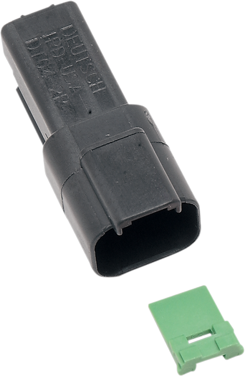 Namz - Deutsch Receptacle - 2 Pin - Black - Deutsch DT Sealed Connector Component  Wiring Connector - DR-2B
