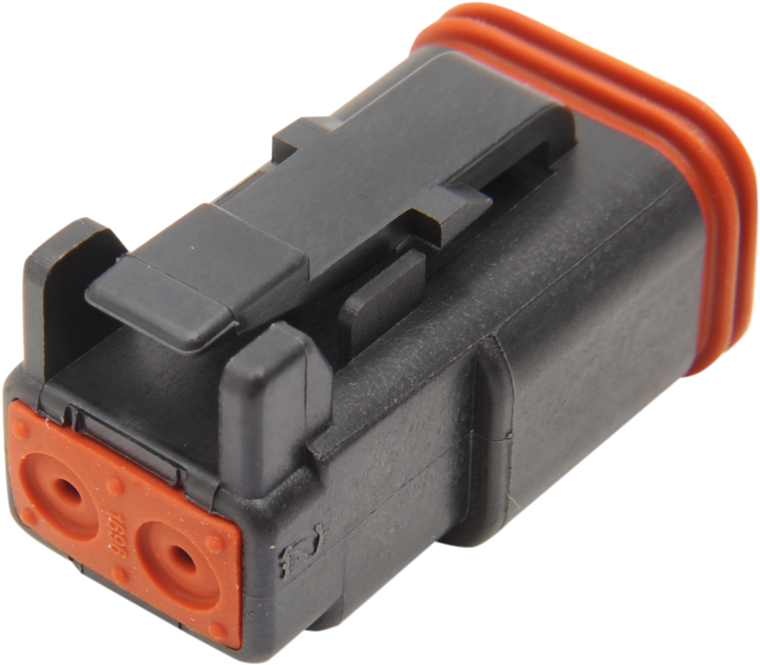 Namz - Deutsch Plug - 2 Pin - Black - Deutsch DT Sealed Connector Component  Wiring Connector - DP-2B