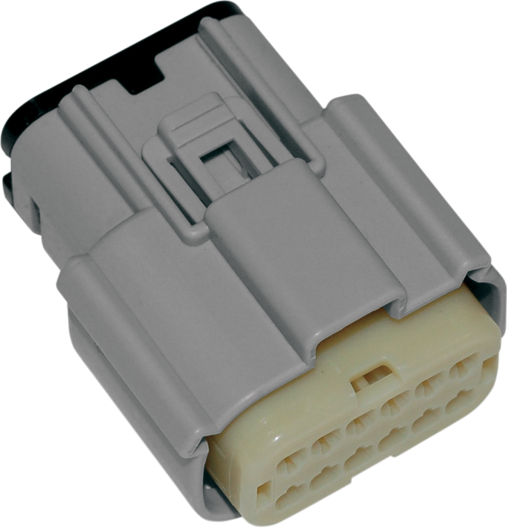 Namz - Molex MX 150 Connector -12 Pin Female - Gray - Molex MX 150 Connector Component  Wiring Connector - NM-33472-1202