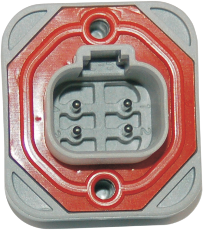 Namz - Deutsch Connector Header - 4 Pin - Deutsch DT Sealed Connector Component  Wiring Connector - DTH-04