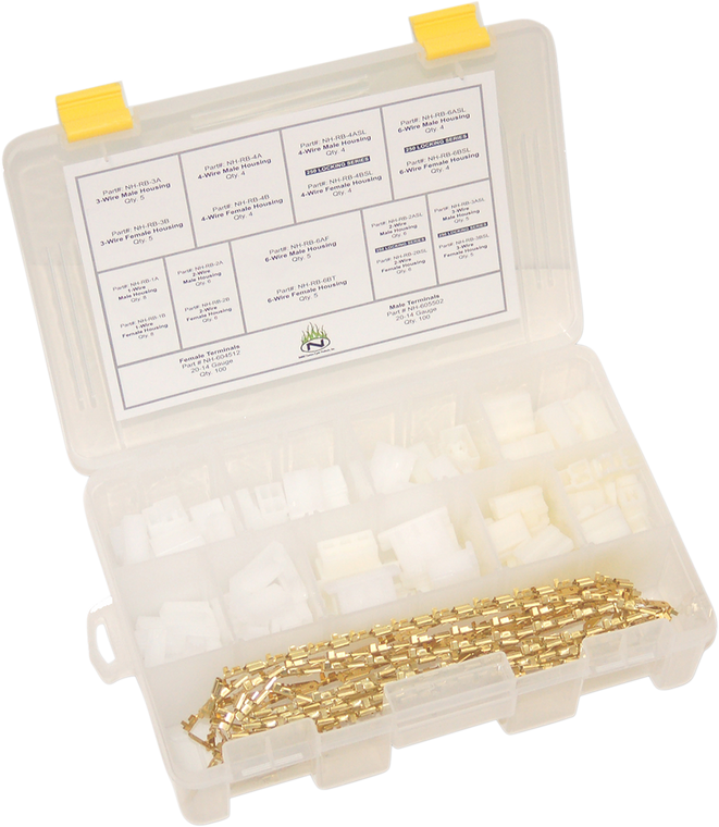 Namz - Metric 250 Series Connector Builders Kit - Wiring Connector Kit - 250-BK Namz - Metric 250 Series Connector Builders Kit - Wiring Connector Kit - 250-BK