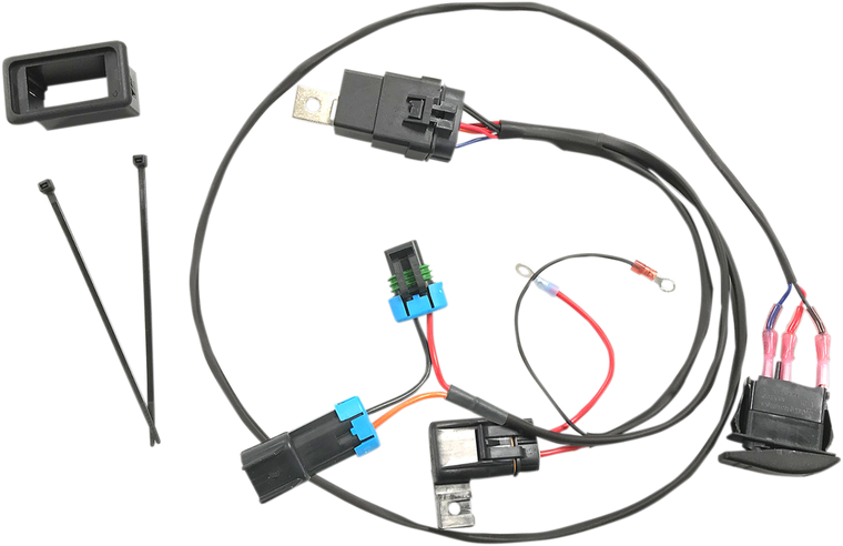 Namz - Fan Override Switch - Polaris - Fan Override Harness Kit with Rocker Switch - OR-P-FOR-RT