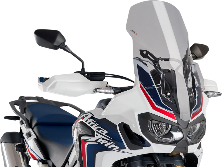 Puig - Touring Windscreen - Smoke - CRF1000L - Touring Windscreen - 8905H