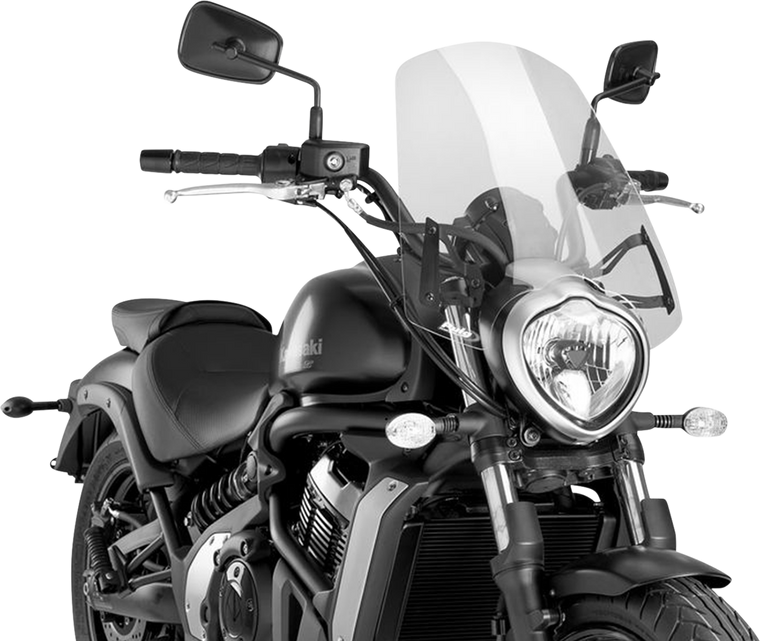 Puig - New Generation Windscreen - Clear - Vulcan - New Generation Windscreen - 8164W