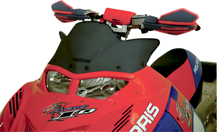 Powermadd - Windshield - 12" - Black - Polaris - Cobra Windshield - 11712 Powermadd - Windshield - 12" - Black - Polaris - Cobra Windshield - 11712