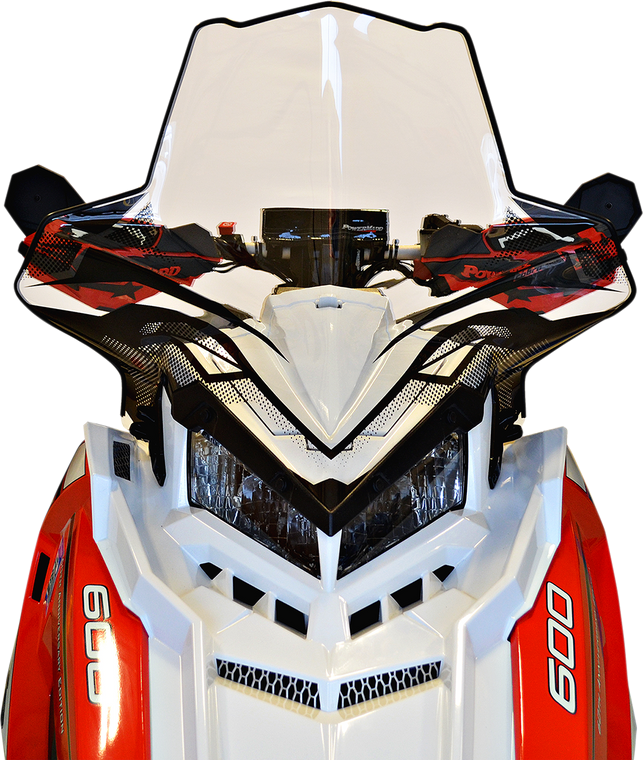 Powermadd - Windshield - Tall - 20.5" - Polaris - Windshield  Tall - 11640