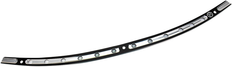 Performance Machine - Windshield Trim - Hole Shot - Contrast Cut - FL 14+ - Windscreen Trim  Hole Shot - 0209-2016HST-BM