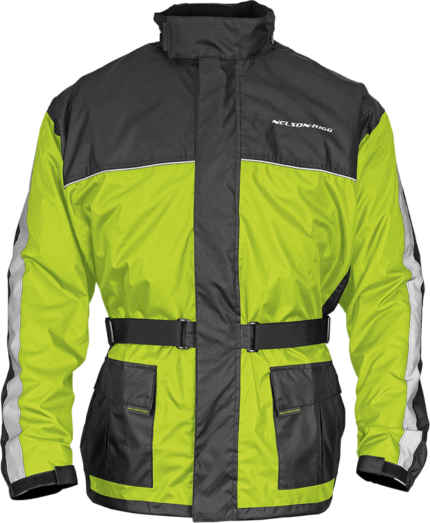 Nelson Rigg - Solo Storm Jacket - Hi-Vis/Black - M - Solo Storm Jacket - SSJ-HVY-02-MD
