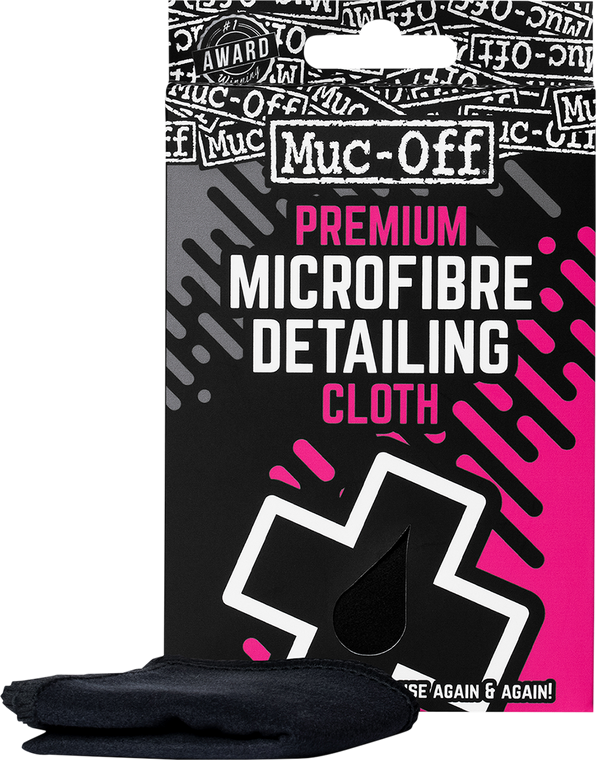 Muc-off - Microfibre Detailing Cloth - Microfiber Detailing Cloth - 20344 Muc-off - Microfibre Detailing Cloth - Microfiber Detailing Cloth - 20344
